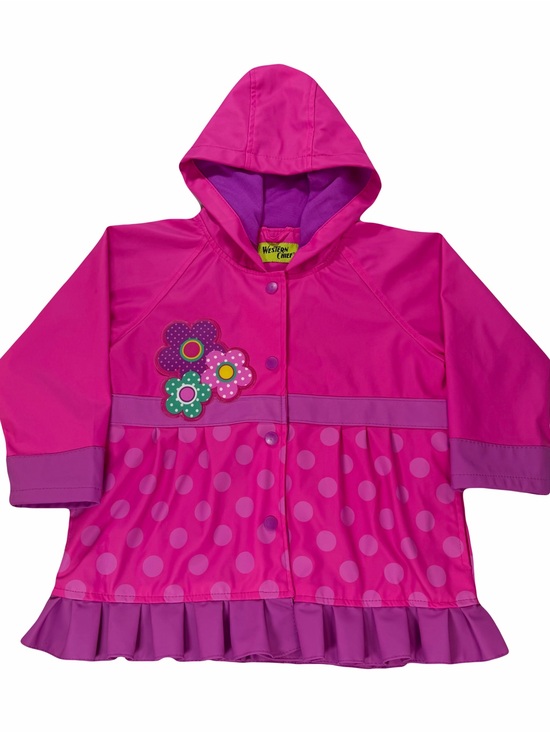 Western Chief Other - Western Chief Flower Cutie Rain Coat Size 4T Girls'